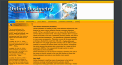 Desktop Screenshot of online-dosimetry.com